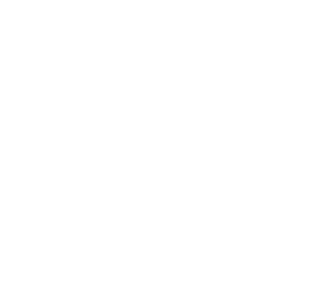 Vit logga för Fix Clean - ett städbolag i Västsverige